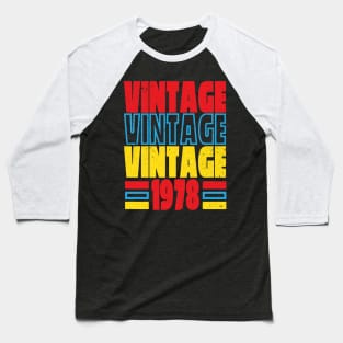 Vintage 1978 Store Sign Baseball T-Shirt